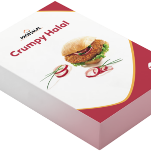 CRUMPY BURGER HALAL 25X115G