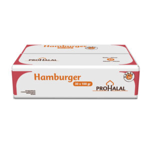 HAMBURGER PRO HALAL 30X100