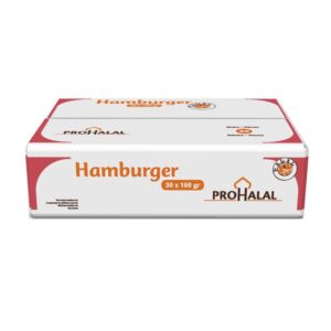 PRO HALAL HAMBURGER 30X100GR